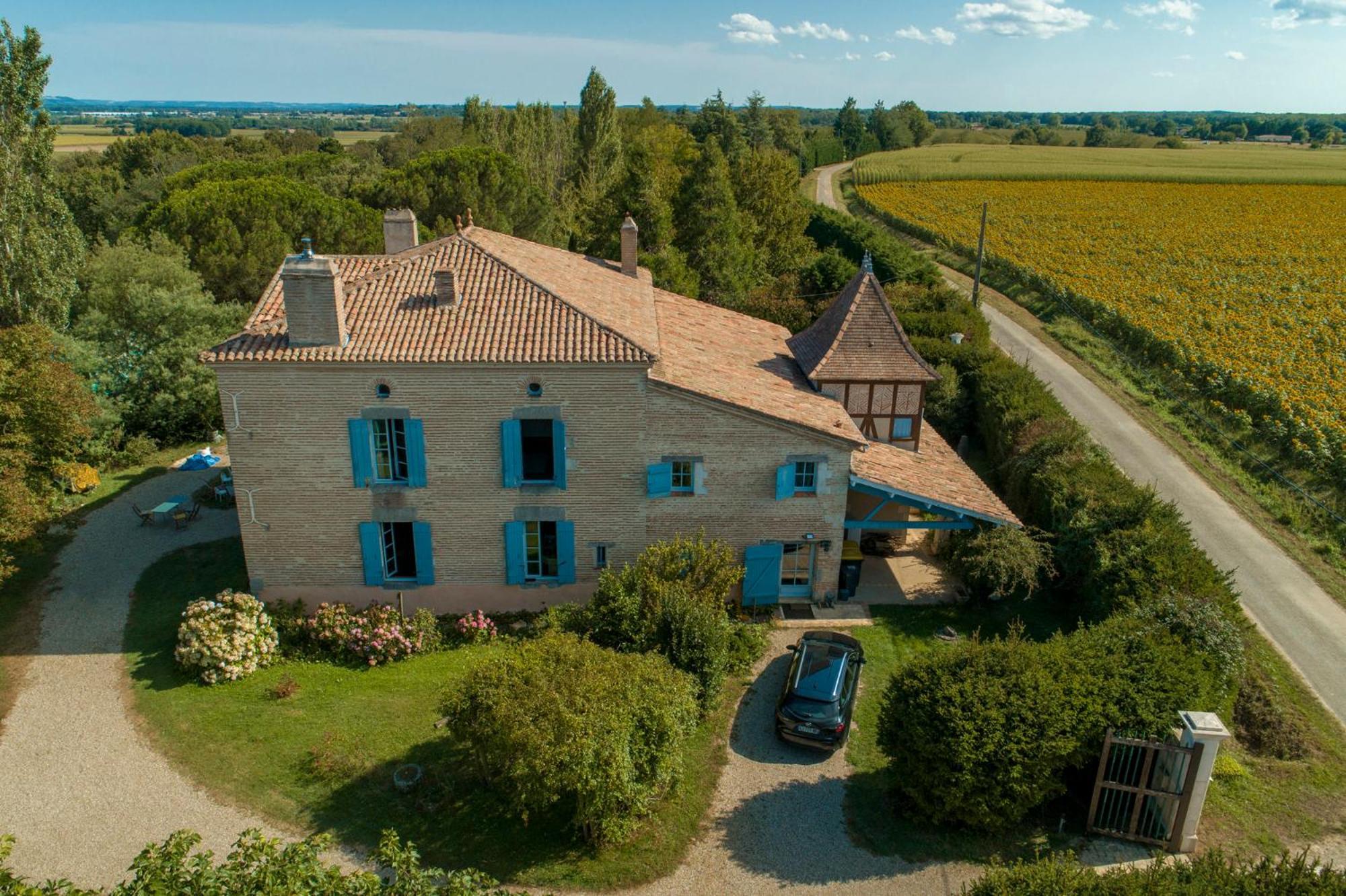 La Maison De L'Ecolieu Du Turc - Piscine Partagee Le Mas-dʼAgenais Eksteriør bilde
